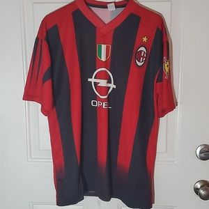 Shevchenko AC Milan soccer shirt, kids size XL